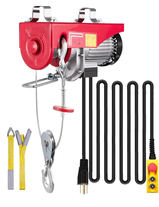Happybuy 2200 LBS Lift Electric Hoist, 110V Electric Hoist,