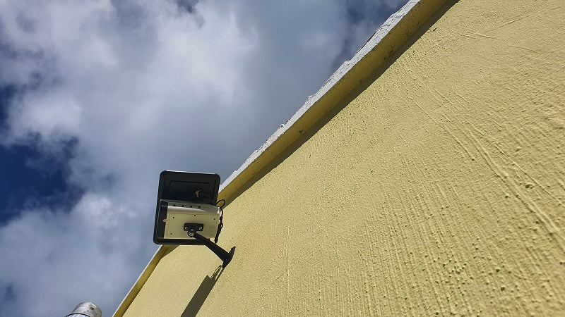 Tuya Solar Powered Outdoor Security 1080p FHD Camera with 18650 Rechargeable Batteries